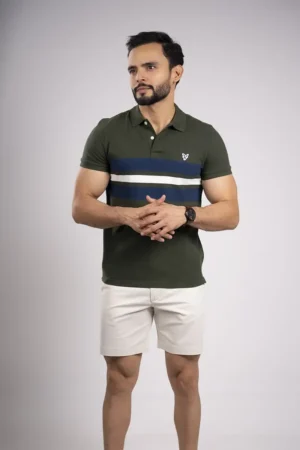 Camiseta Estilo Polo de Algodón