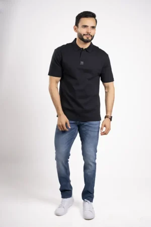 Camiseta Estilo Polo Algodón Stretch