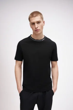 Camiseta de Algodón con Logo