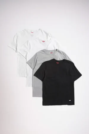 Camisetas de Algodón PK 4 Unidades