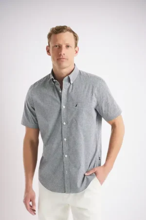 Camisa Manga Corta de Algodón