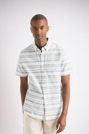 Camisa Manga Corta de Algodón