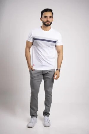 Camiseta de Algodón Stretch