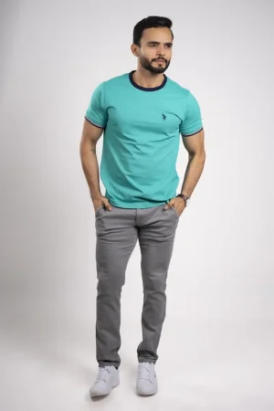 Camiseta de Algodón Stretch