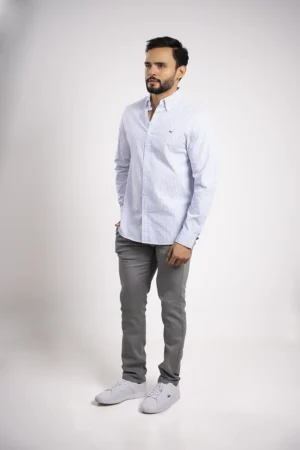 Camisa Manga Larga de Algodón