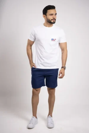 Camiseta Cuello Redondo de  Algodón