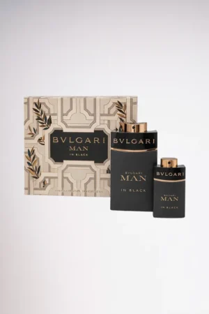 Bvlgari Man In Black Eau de Parfum Set para Hombre