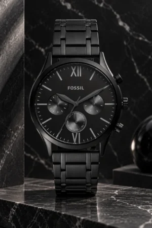 Reloj Fossil de acero modelo BQM2365 color negro