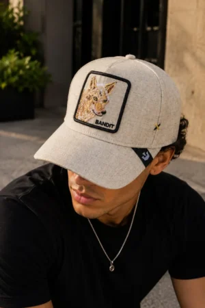 Gorra Trucker Coyote Bandit Goorin Bros color beige