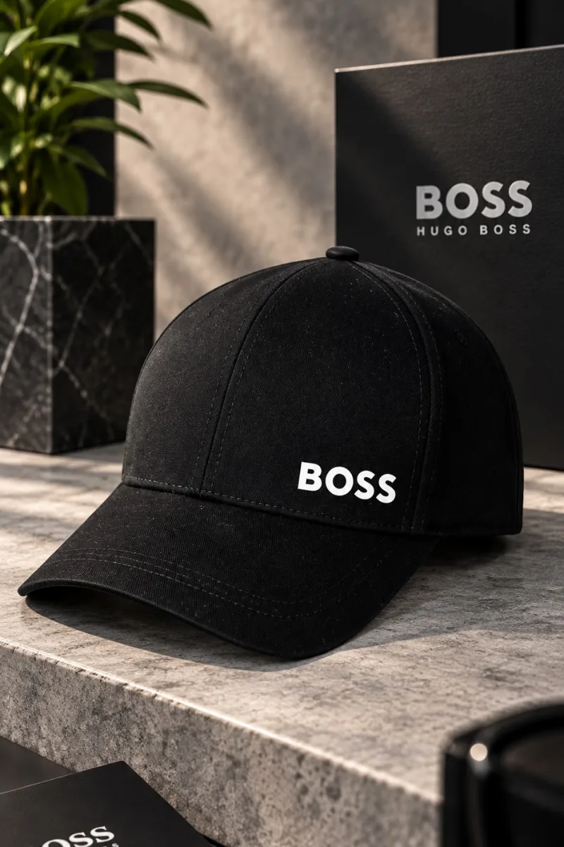 Gorra con Logo BOSS Hugo Boss color negro